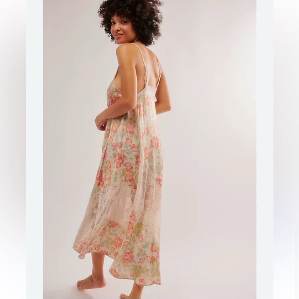 Free People Intimately • First Date Printed Slip Dress - Picture 2 of 6
